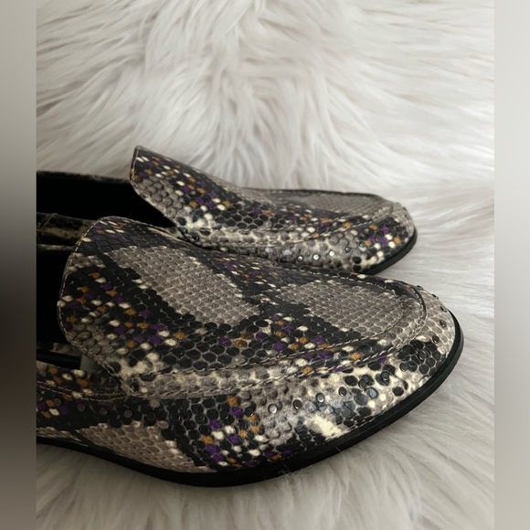 Vince Camuto Faux Snake Skin loafers - Picture 4 of 5